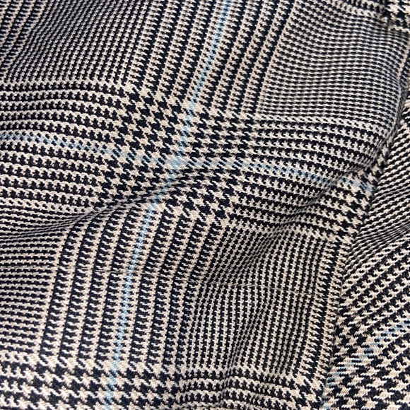 H&M Plaid Work Slim Leg Fitted Trousers - Picture 5 of 5